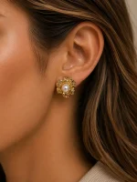 گوشواره مرواریدی - 493 - Image 2